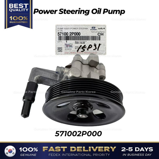 ⭐Genuine⭐ Power Steering Oil Pump 571002P000 for Hyundai Santa Fe
