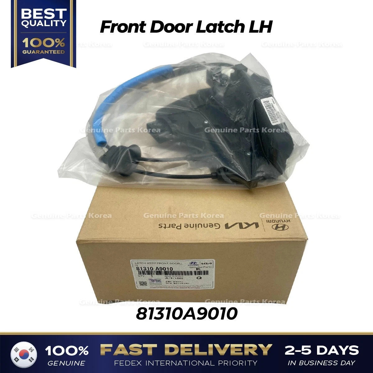 ⭐Genuine⭐ Front Door Latch LH 81310A9010 for Kia Sedona