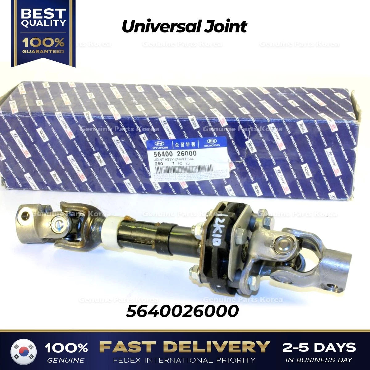⭐Genuine⭐ Universal Joint 5640026000 for Hyundai Santa Fe
