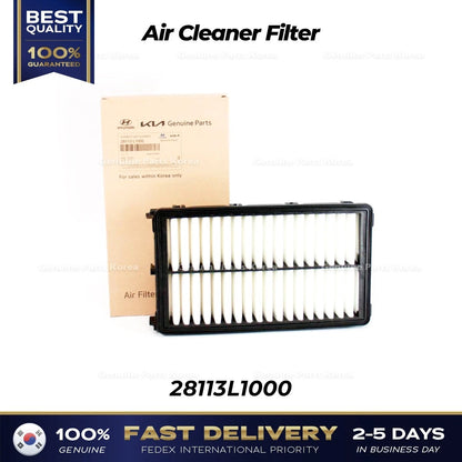 Genuine Air Cleaner Filter 28113L1000 for Hyundai Santa Cruz Kia Sorento