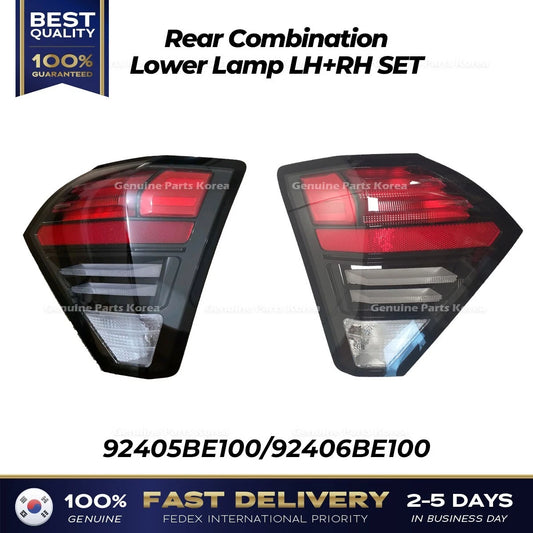 ⭐Genuine⭐ Rear Combination Lower Lamp LH RH SET for Hyundai Kona