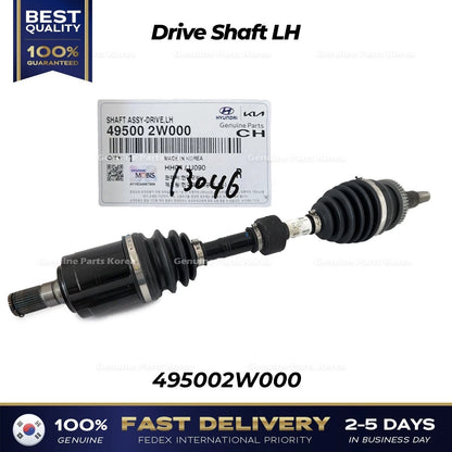 Genuine Drive Shaft LH 495002W000 for Kia Sorento