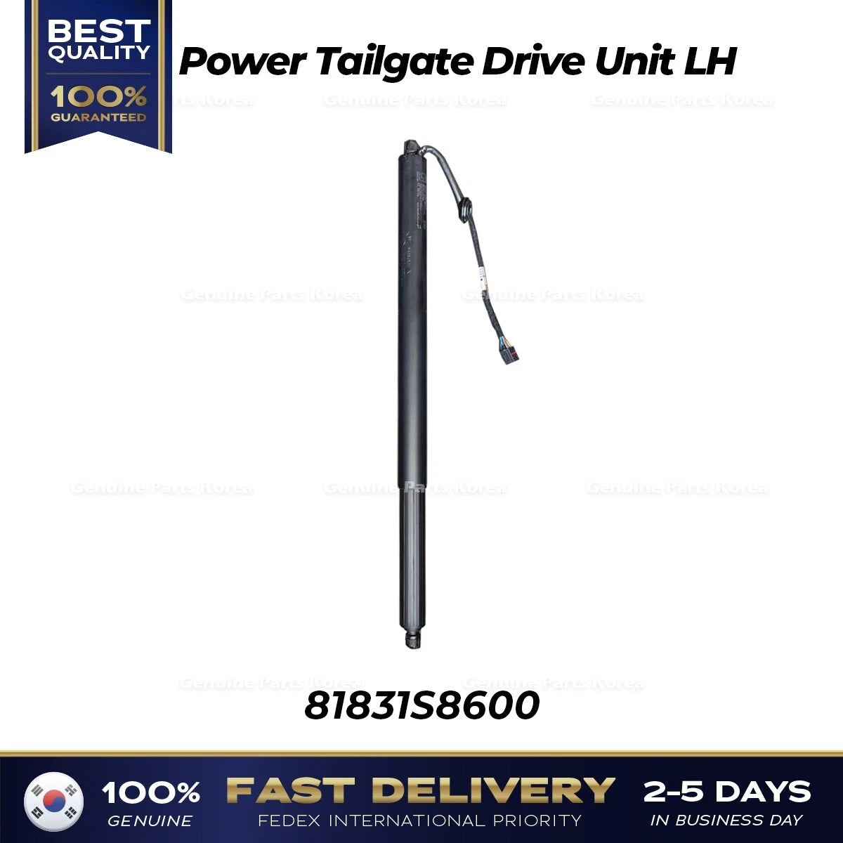 ⭐Genuine⭐ Power Tailgate Drive Unit LH 81831S8600 for Hyundai Palisade
