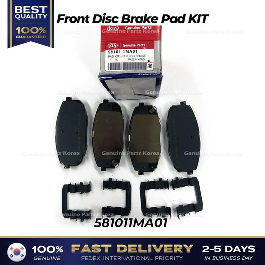 ⭐Genuine⭐ Front Disc Brake Pad KIT 581011MA01 for Kia Forte