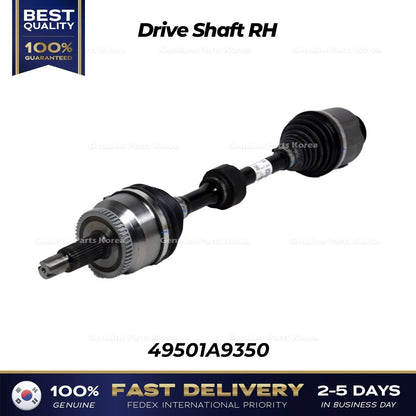 Genuine Drive Shaft RH 49501A9350 for Kia Sedona