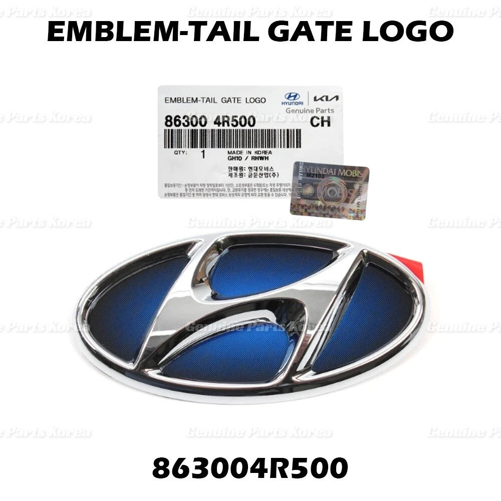 ⭐Genuine⭐ Rear Trunk Emblem 863004R500 for Hyundai Sonata Hybrid 2013 - 2015
