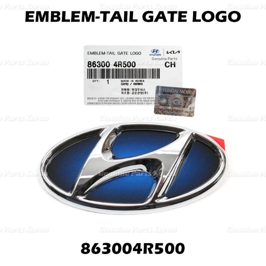 ⭐Genuine⭐ Rear Trunk Emblem 863004R500 for Hyundai Sonata Hybrid 2013 - 2015