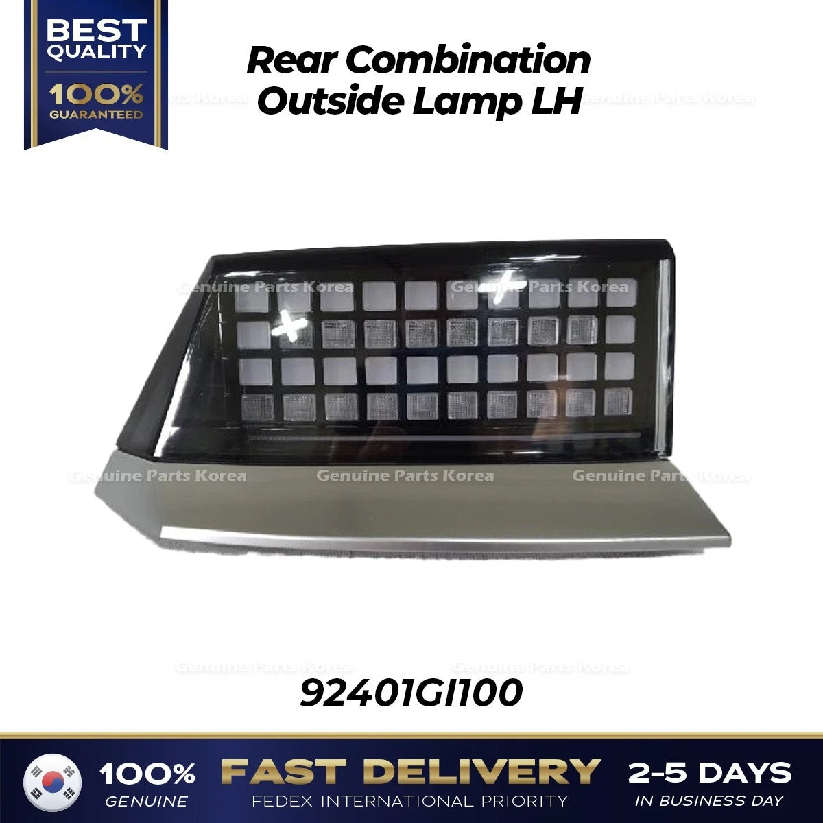 ⭐Genuine⭐ Rear Combination Outside Lamp LH 92401GI100 for Hyundai Ioniq 5