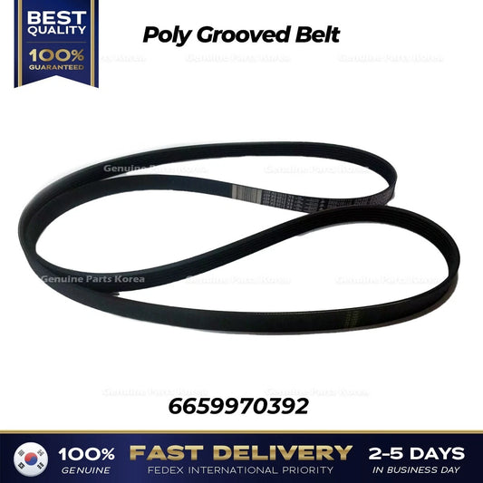 ⭐Genuine⭐ Poly Grooved Belt 6659970392 for Ssangyong Actyon Rexton