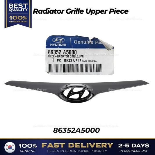⭐Genuine⭐ Radiator Grille Upper Piece 86352A5000 for Hyundai Elantra GT