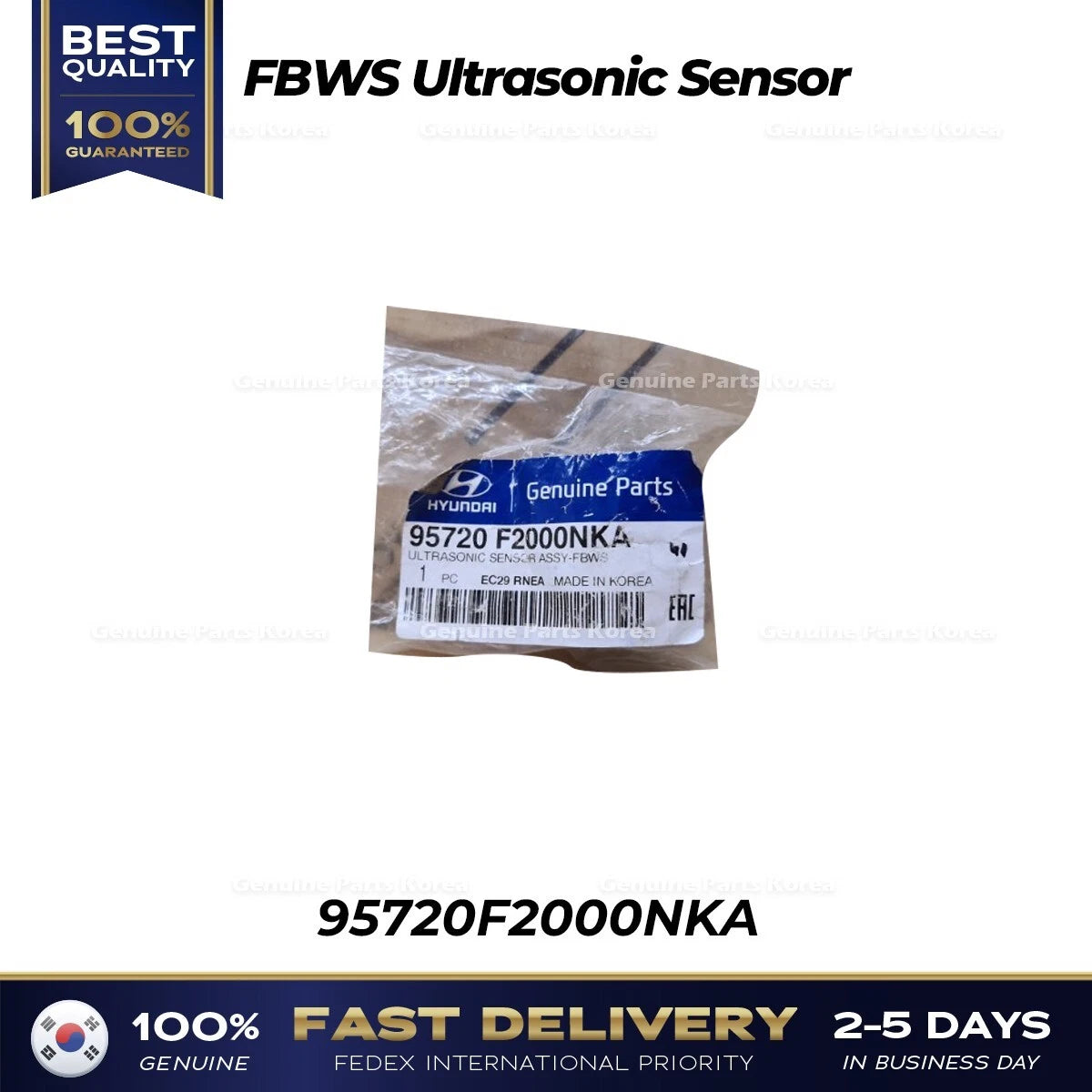 ⭐Genuine⭐ FBWS Ultrasonic Sensor 95720F2000NKA for Hyundai Ioniq