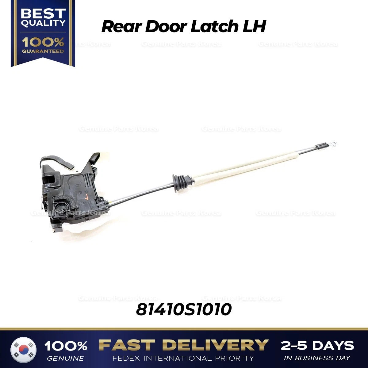 ⭐Genuine⭐ Rear Door Latch LH 81410S1010 for Hyundai Santa Fe