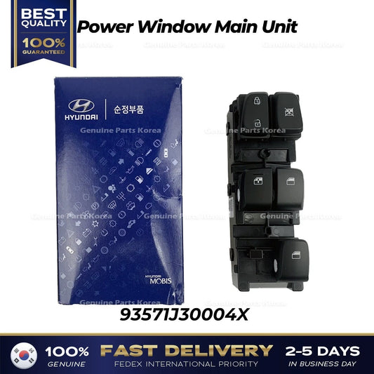 ⭐Genuine⭐ Power Window Main Unit 93571J30004X for Hyundai Veloster
