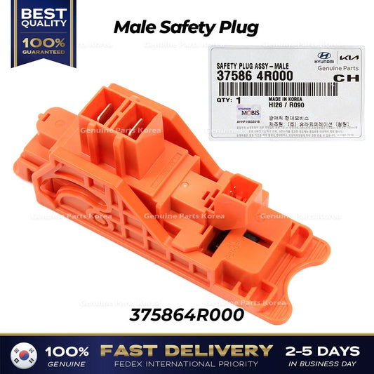 ⭐Genuine⭐ Male Safety Plug 375864R000 for Hyundai Sonata Kia Optima Hybrid
