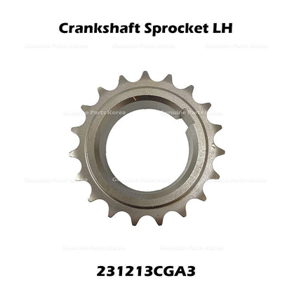 Genuine Crankshaft Sprocket LH 231213CGA3 for Hyundai Genesis Kia Sorento