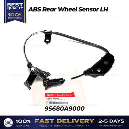 Genuine ABS Rear Wheel Sensor LH 95680A9000 for Kia Sedona