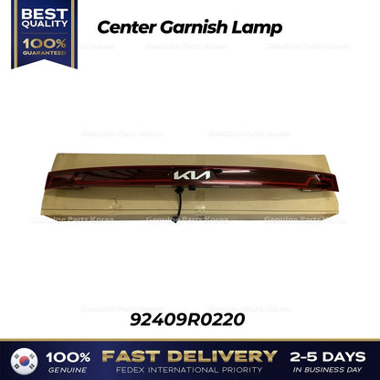 Genuine Center Garnish Lamp 92409R0220 for Kia Carnival