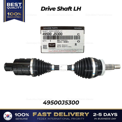 Genuine Drive Shaft LH 49500J5300 for Hyundai Genesis G70 Kia Stinger