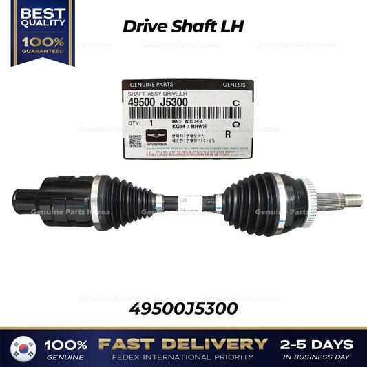 ⭐Genuine⭐ Drive Shaft LH 49500J5300 for Hyundai Genesis G70 Kia Stinger