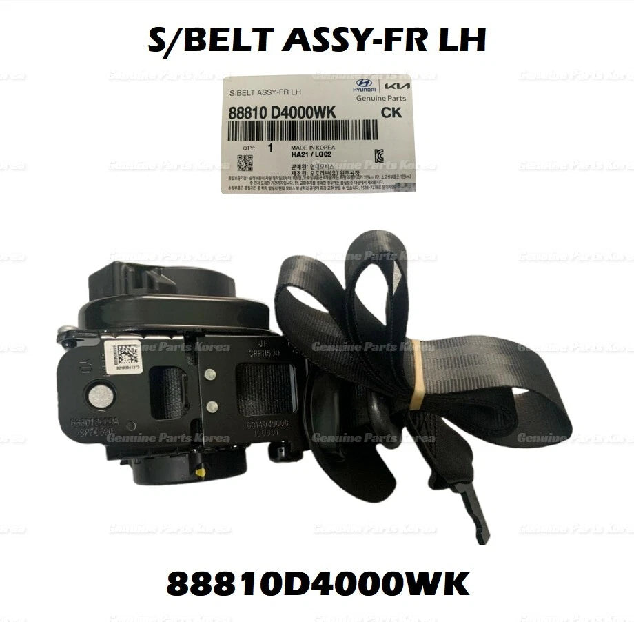 ⭐Genuine⭐ Seat Belt FRONT LEFT Driver Side 88810D4000WK for Kia Optima 2016-2020