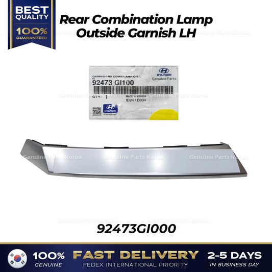 ⭐Genuine⭐ Rear Combination Lamp Outside Garnish LH 92473GI000 for Ioniq 5