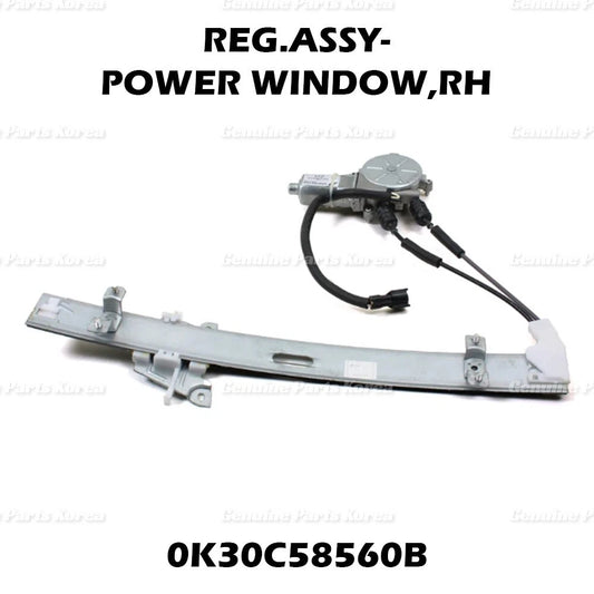 ⭐Genuine⭐ Power Window Regulator RH 0K30C58560B for Kia Rio 2001-2005