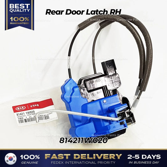 ⭐Genuine⭐ Rear Door Latch RH 814211W020 for Kia Rio