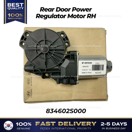 ⭐Genuine⭐ Rear Door Power Regulator Motor RH 834602S000 for Hyundai Tucson