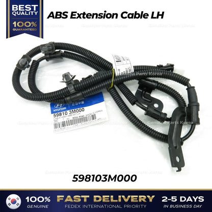 Genuine ABS Extension Cable LH 598103M000 for Hyundai Equus Kia K900