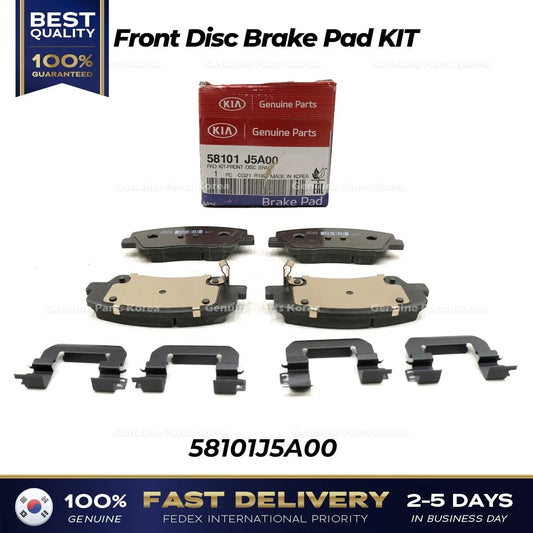 ⭐Genuine⭐ Front Disc Brake Pad KIT 58101J5A00 for Genesis G70 Kia Stinger