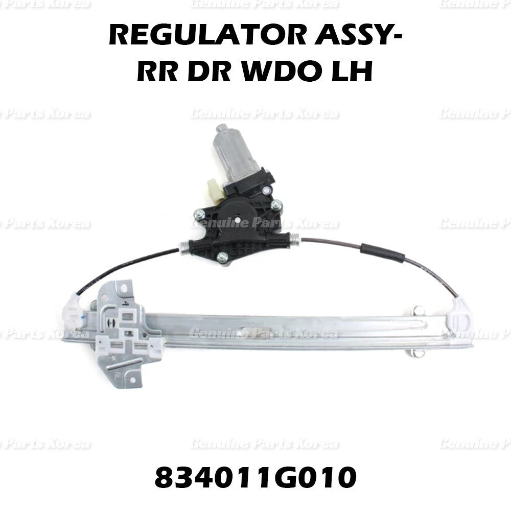 ⭐Genuine⭐ Power Window Regulator Rear LH 834011G010 for Accent Rio Rio5