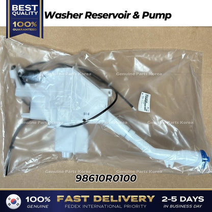 Genuine Washer Reservoir & Pump 98610R0100 for Kia Carnival