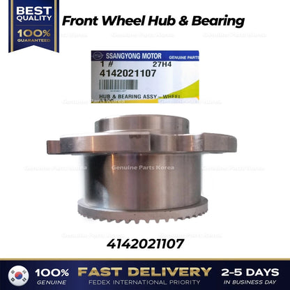Genuine Front Wheel Hub & Bearing 4142021107 for Ssangyong Stavic Rodius
