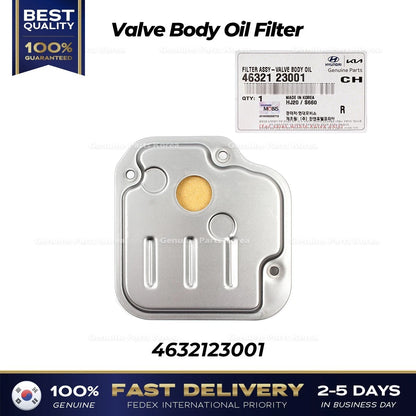 Genuine Valve Body Oil Filter 4632123001 for Hyundai Elantra Kia Forte Soul