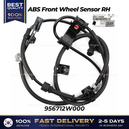 Genuine ABS Front Wheel Sensor RH 956712W000 for Hyundai Santa Fe Kia Sorento