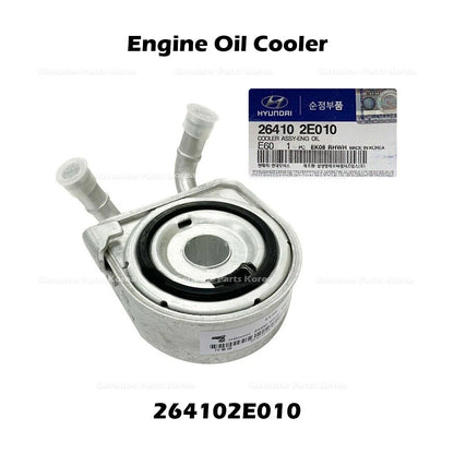 Genuine Engine Oil Cooler 264102E010 for Hyundai Sonata Kia Optima Hybrid