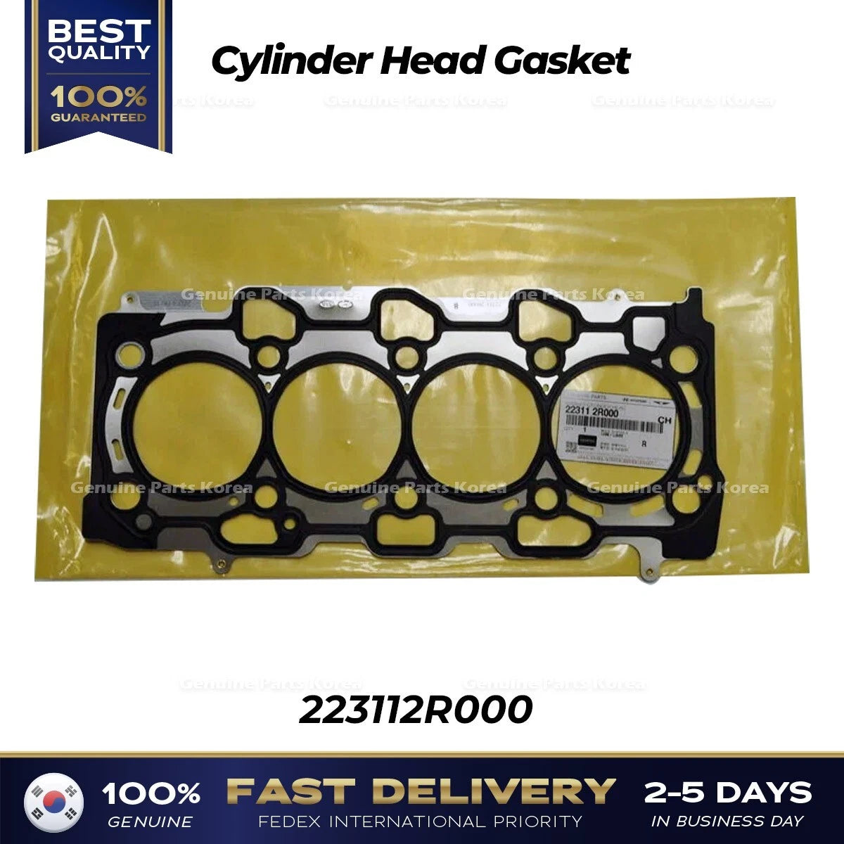 ⭐Genuine⭐ Cylinder Head Gasket 223112R000 for Hyundai Genesis G80 GV70