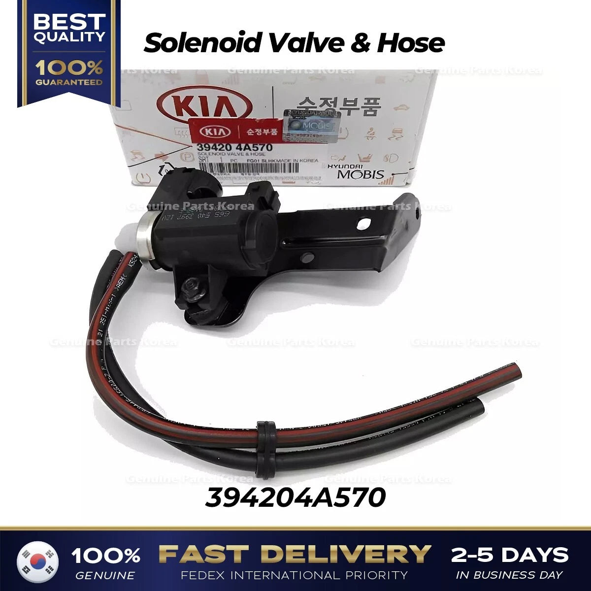 ⭐Genuine⭐ Solenoid Valve & Hose 394204A570 for Kia Sorento