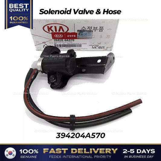 ⭐Genuine⭐ Solenoid Valve & Hose 394204A570 for Kia Sorento