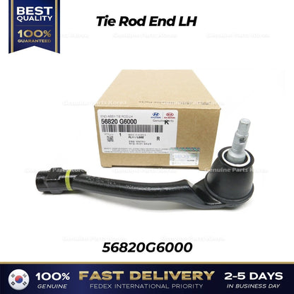 Genuine Tie Rod End LH 56820G6000 for Hyundai Kona Kia Picanto