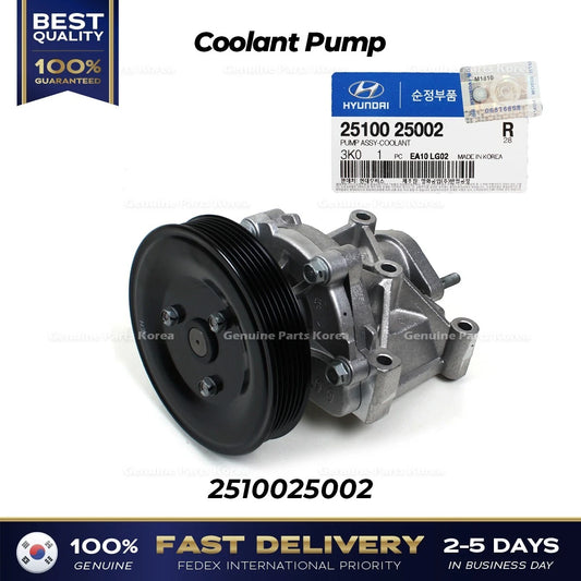 ⭐Genuine⭐ Coolant Pump 2510025002 for Hyundai Sonata Kia Optima