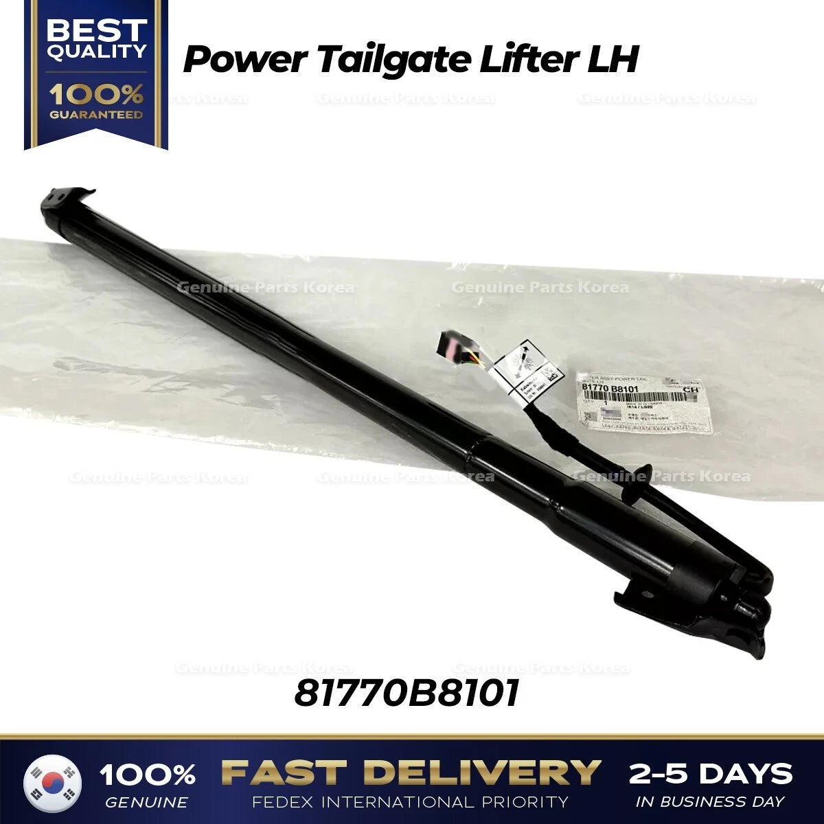 ⭐Genuine⭐ Power Tailgate Lifter LH 81770B8101 for Hyundai Santa Fe