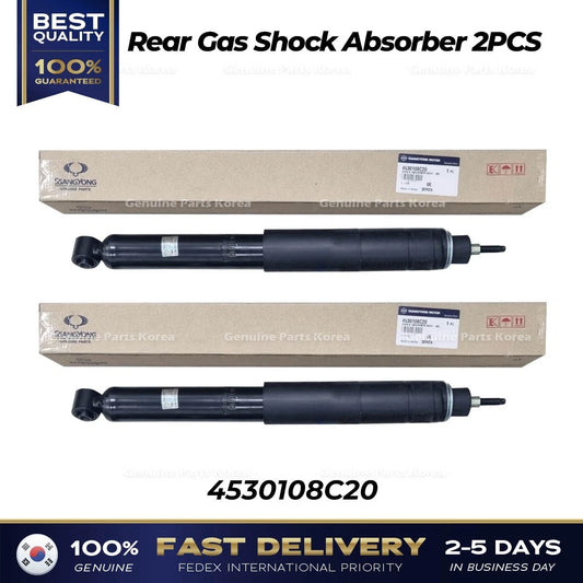 ⭐Genuine⭐ Rear Gas Shock Absorber 2PCS 4530108C20 for Ssangyong Rexton
