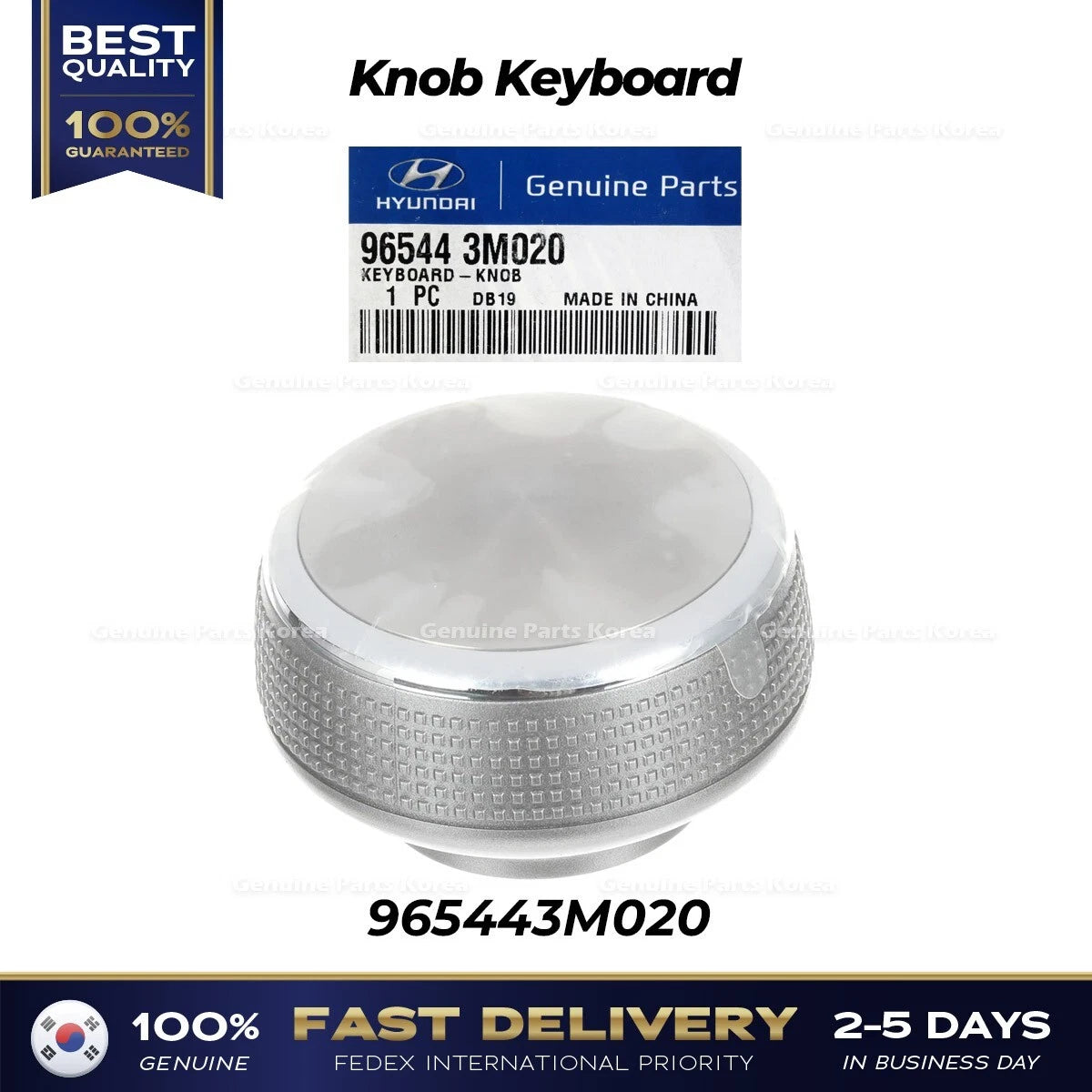 Genuine Knob Keyboard 965443M020 for Hyundai Genesis