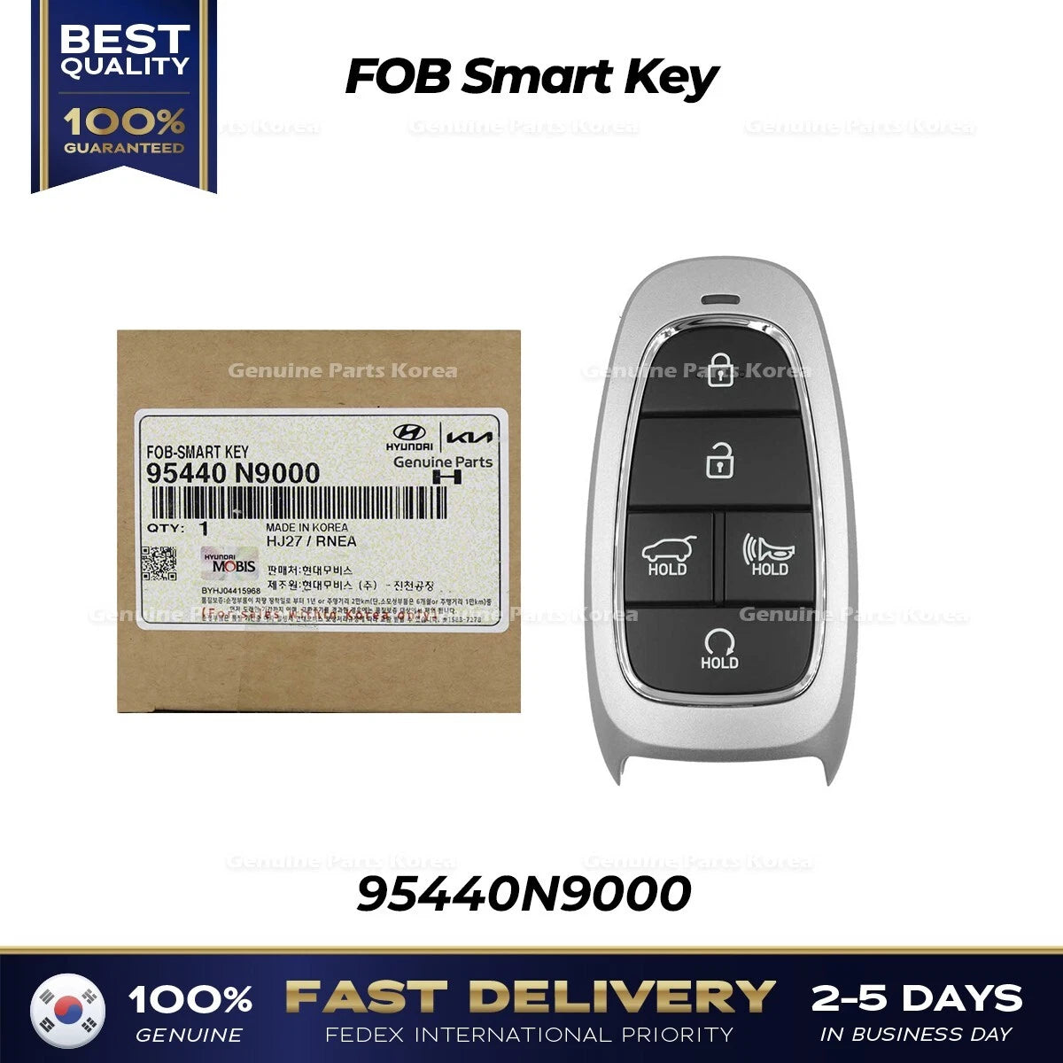 ⭐Genuine⭐ FOB Smart Key 95440N9000 for Hyundai Tucson