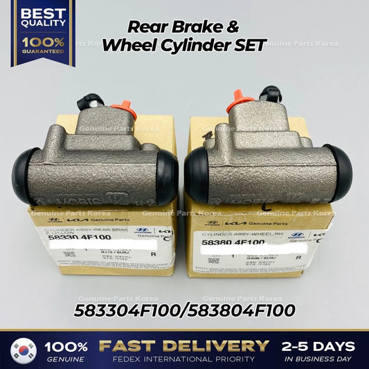 ⭐Genuine⭐ Rear Brake & Wheel Cylinder SET for Hyundai H100