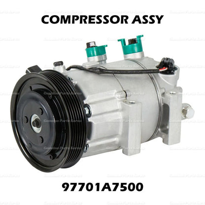 Genuine A/C COMPRESSOR W/CLUTCH 97701A7500 for Kia Forte5 Forte Koup 2014-2018