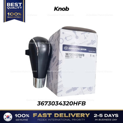 Genuine Knob 3673034320HFB for Ssangyong Korando