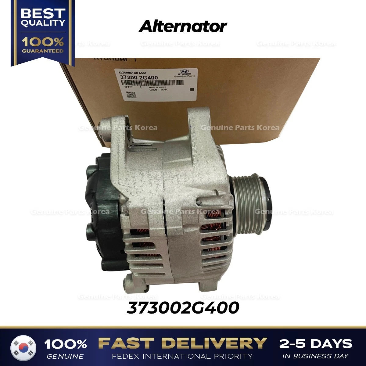 ⭐Genuine⭐ Alternator 373002G400 for Hyundai Tucson Kia Forte Optima