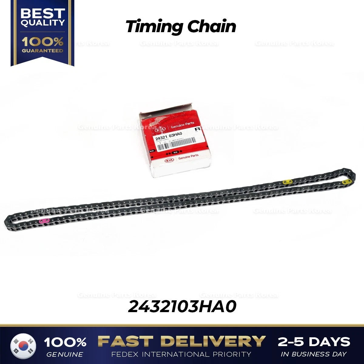⭐Genuine⭐ Timing Chain 2432103HA0 for Hyundai Elantra Ioniq Kia Niro